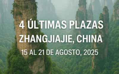 4 últimas plazas para ZHANGJIAJIE – CHINA